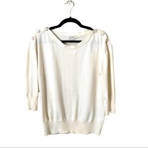 Banana Republic Cream Sweater M